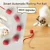 Interactive Cat Ball Toy with Automatic Rolling Tail & Rechargeable Smart Mouse