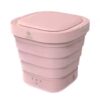 110V 220V Foldable Portable Electric Washing Machine Mini Automatic Clothes Washing Machine EU/AU/UK/US Plug