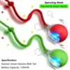 Interactive Cat Ball Toy with Automatic Rolling Tail & Rechargeable Smart Mouse