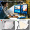 LED Monitor Light Bar – 44cm RGB Screen Hanging Lamp for Work, Study & Gaming | Dimmable Eye-Care Desk Lighting